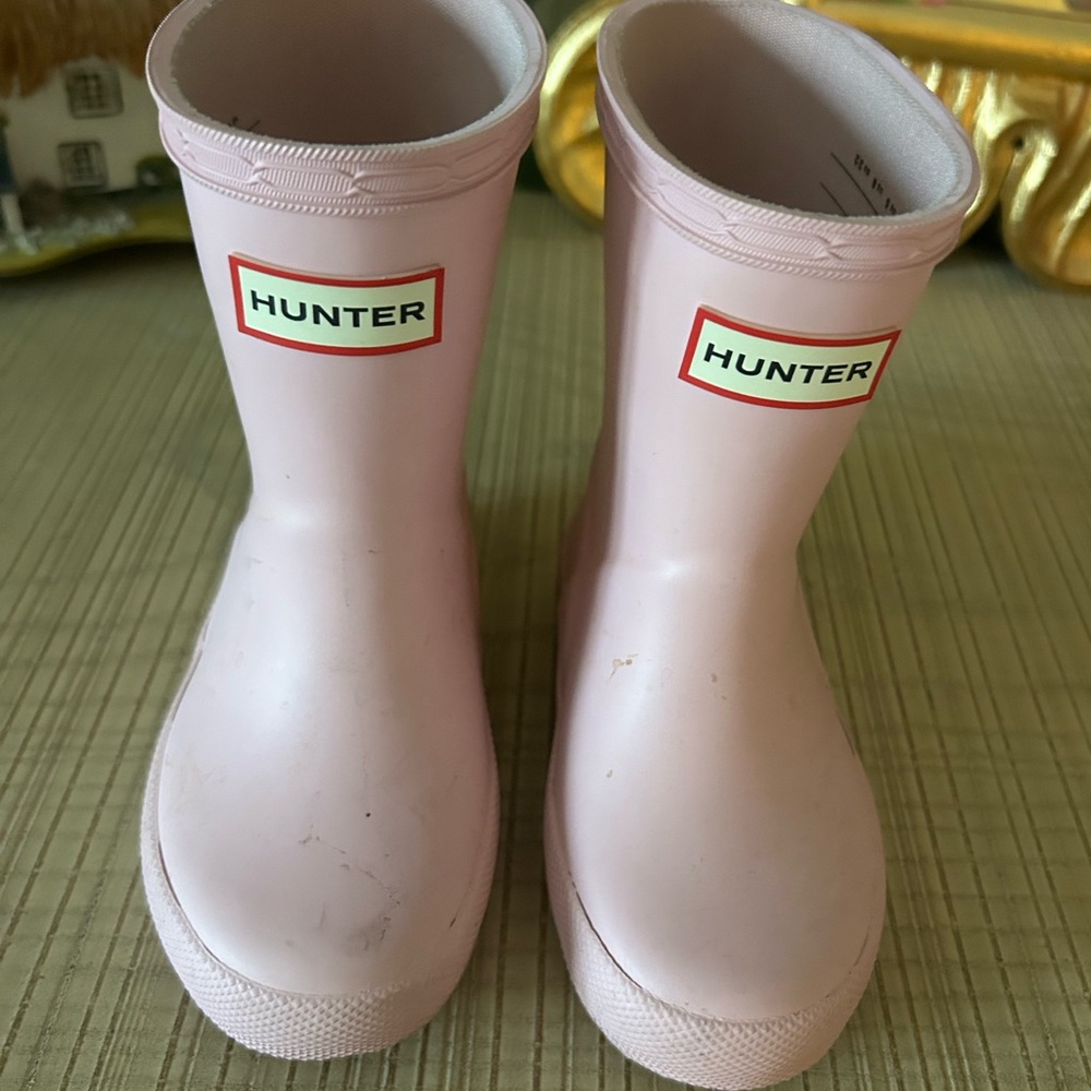 Hunter Blush Waterproof Boots